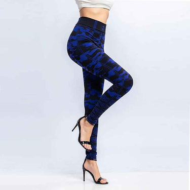 Legging Serpent Bleu